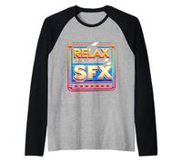 Relax It's Just SFX Makeup Artist Work Movie Film - Raglan Baseball Tee
