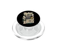 Relax It's Just Special Effects Movie FX PopSockets PopGrip for MagSafe