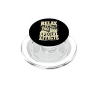 Relax It's Just Special Effects Theater Tech PopSockets PopGrip for MagSafe