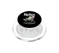 Relax It's Not That Serious Frog PopSockets PopGrip for MagSafe