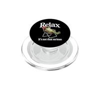 Relax It's Not That Serious Frog PopSockets PopGrip for MagSafe
