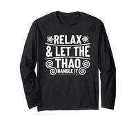 Relax & let The Thao Handle it Thao Hmong Long Sleeve T-Shirt