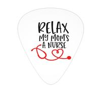 Relax My Mommy Is AGuitar Picks Plectrums For Guitar Bass 12 Pack