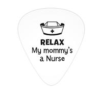 Relax My Mommy Is AGuitar Picks Plectrums For Guitar Bass 12 Pack