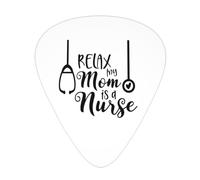 Relax My Mommy Is AGuitar Picks Plectrums For Guitar Bass 12 Pack