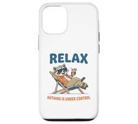 Relax Nothing Is Under Control Animal Lover Case for iPhone 12/12 Pro