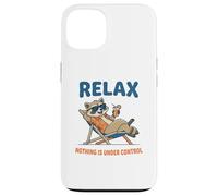 Relax Nothing Is Under Control Animal Lover Case for iPhone 13