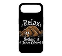 Relax Nothing Is Under Control Funny Bear Lover Sarcasm Case for iPhone Air