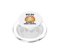 Relax Nothing Is Under Control Funny Cat PopSockets PopGrip for MagSafe