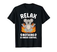 Relax Nothing is Under Control Funny Koala Bear T-Shirt