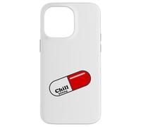 Relax Pill | Chill Time | Psychologist Humor, Psychology Case for iPhone 14 Pro Max