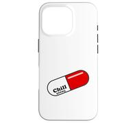 Relax Pill | Chill Time | Psychologist Humor, Psychology Case for iPhone 16 Pro