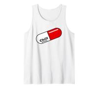 Relax Pill | Chill Time | Psychologist Humor, Psychology Tank Top
