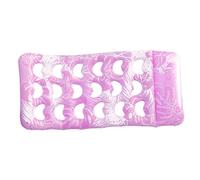 Relax Pool Float | Inflatable Float for Hydro Relax with Headrest | Tropical Leaves Print Floating Rafts for Swimming Travel, Beach, Garden and Parties