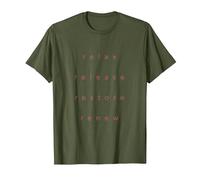 Relax Release Restore Renew Calming Yoga Meditation T-Shirt, Men, Olive Green, 3X-Large