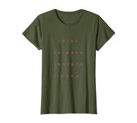 Relax Release Restore Renew Calming Yoga Meditation T-Shirt, Women, Olive Green, 3X-Large