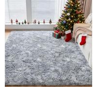 Relax Rug, Modern 260 x 330 cm Anti Slip Soft Fluffy Shaggy Easy to Clean, Many Different Sizes Furry Rugs for Bedroom Living Room for The Bedrooms and Kitchen, Light Grey