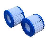Relax Spa Replacement Filter Cartridge For Bestway Inflatable Hot Tubs - 2015 Onwards Pack Of 2