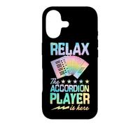 Relax The Accordion Player Is Here Case for iPhone 17