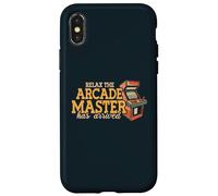 Relax The Arcade Master Has Arrived Game Player Gaming Case for iPhone X/XS