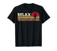 Relax The Bass Player Is Here Bass Players Bass Guitar T-Shirt