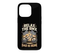 Relax the BMX Dad Is Here BMX Rider Racing Case for iPhone 13 Pro