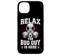 Relax the Bug guy is here Pest Control funny Exterminator Case for iPhone 14 Plus