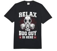 Relax the Bug Guy is here Pest Control Funny Exterminator Comfort Colors Adult Heavyweight T-Shirt