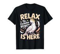 Relax The Cockatoo Whisperer is Here Parrot Value Graphic T-Shirt