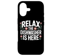 Relax The Dishwasher Is Here Eating Time Kitchen Helper Case for iPhone 17