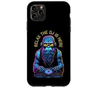 Relax The Dj Is Here Bigfoot Sasquatch EDM Music Equalizer Case for iPhone 11 Pro Max