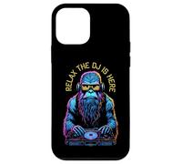 Relax The Dj Is Here Bigfoot Sasquatch EDM Music Equalizer Case for iPhone 12 mini