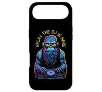 Relax The Dj Is Here Bigfoot Sasquatch EDM Music Equalizer Case for iPhone Air