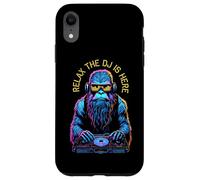 Relax The Dj Is Here Bigfoot Sasquatch EDM Music Equalizer Case for iPhone XR