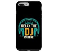 Relax the Dj Is Here Funny DJ Disc Jockey Music Player Mens Case for iPhone 7 Plus/8 Plus