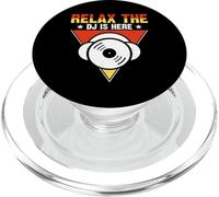 Relax The DJ Is Here PopSockets PopGrip for MagSafe