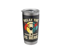 Relax The DJ is Here Stainless Steel Insulated Tumbler