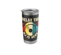 Relax The DJ is Here Stainless Steel Insulated Tumbler