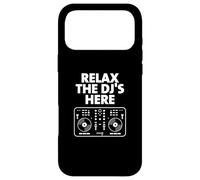 Relax The DJ's Here Funny Turntable Music Equalizer DJ Case for iPhone 17 Pro Max