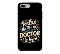 Relax the Doctor Is Here Physician Medicine MD Case for iPhone 7 Plus/8 Plus