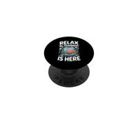 Relax the Fishkeeper Is Here Aquarium Aquarist PopSockets Adhesive PopGrip