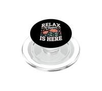 Relax the Gardener Is Here Foxglove Cottage Garden PopSockets PopGrip for MagSafe
