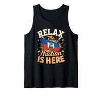 Relax the Haitian is Here Pride Heritage Tank Top