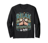 Relax the Interpreter is Here Translator ASL Long Sleeve T-Shirt