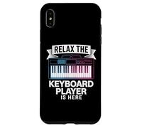 Relax The Keyboard Player Is Here Musician Case for iPhone XS Max
