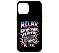 Relax The Keyboard Player Is Here Synth Music Case for iPhone 12/12 Pro