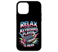 Relax The Keyboard Player Is Here Synth Music Case for iPhone 12 mini