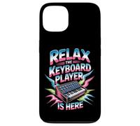 Relax The Keyboard Player Is Here Synth Music Case for iPhone 13
