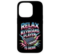 Relax The Keyboard Player Is Here Synth Music Case for iPhone 14 Pro