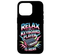 Relax The Keyboard Player Is Here Synth Music Case for iPhone 16 Pro
